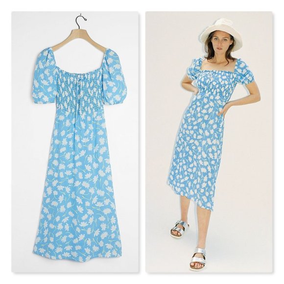 majorelle midi dress faithfull